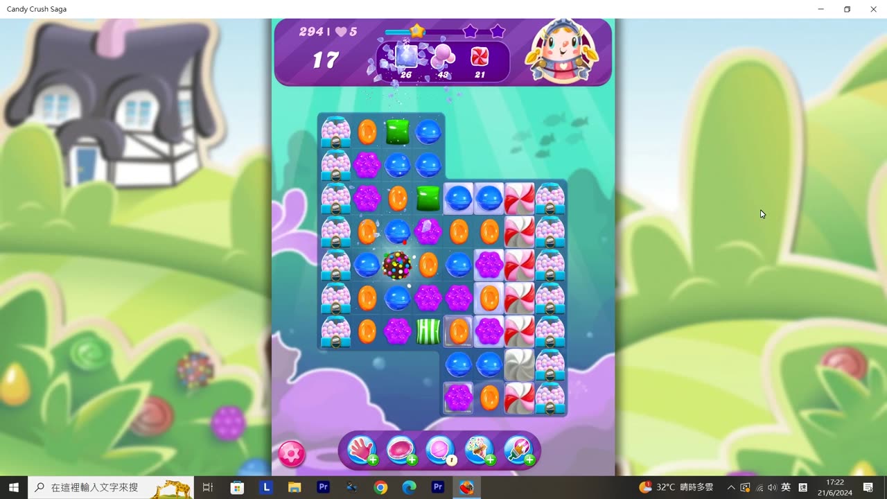 Candy Crush Saga Record (Level 294)