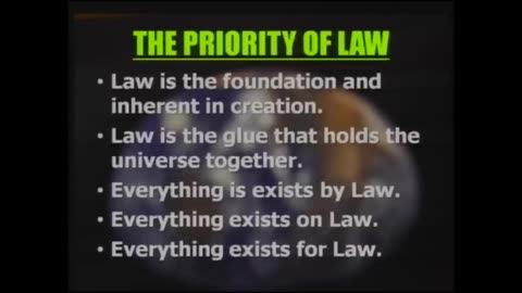 The Value of Law For Kingdom Living Part 1 - Dr. Myles Munroe