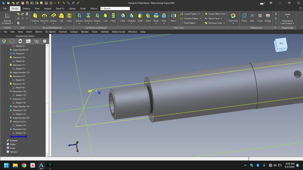 Quickly and Easily Model Threads With Alibre