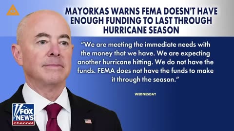 Mayorkas 3 months ago: FEMA is "tremendously prepared" for the hurricane season.