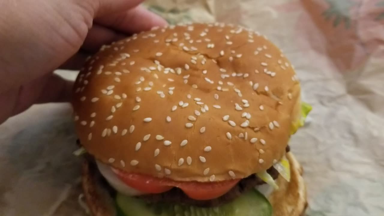 Burger King Whopper with Extras