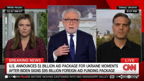 CNN Wolf Ukraine aid coming April 24 2024