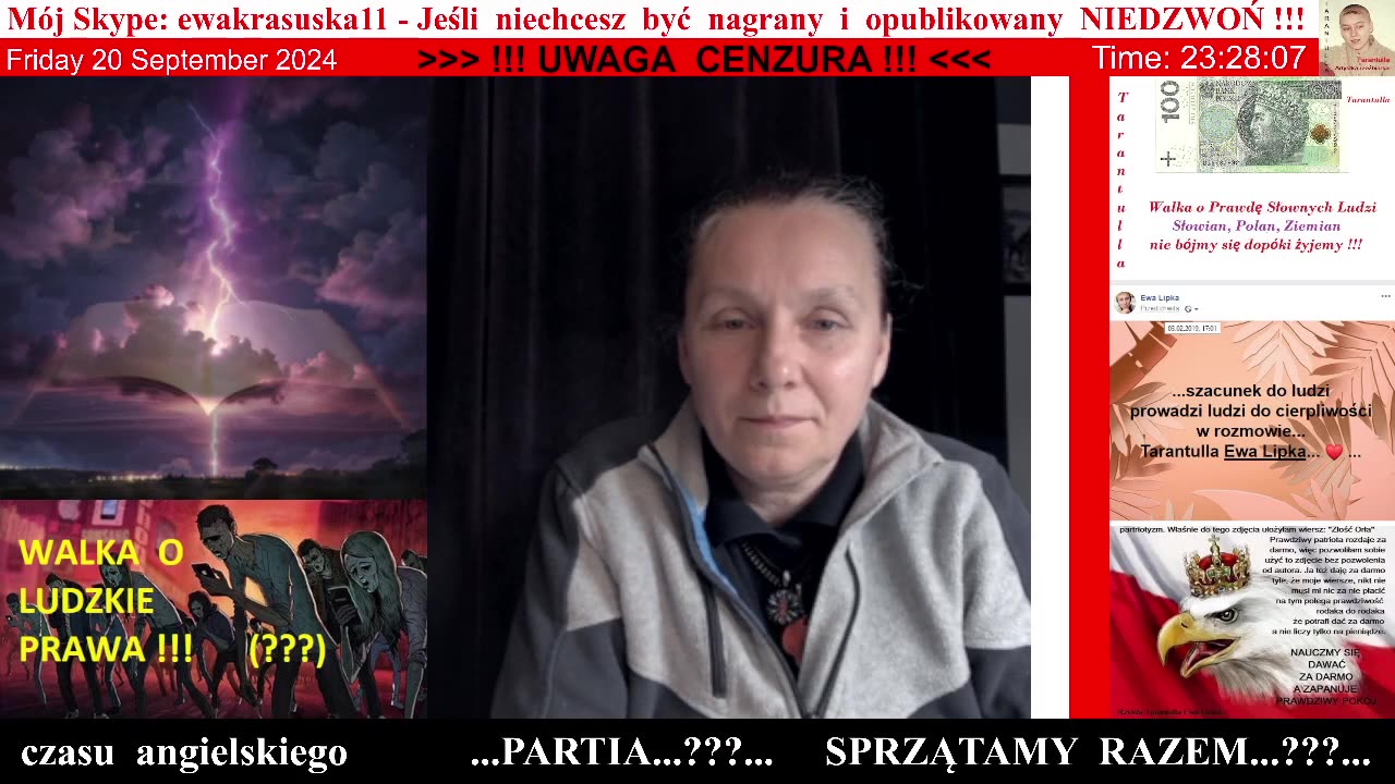 Ewa Lipka -ernest-do-mnie-dzień-przed-transmisją-👮_♀️-20.09.2024-rok-anydownloader.com