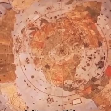 Old World map - 1587