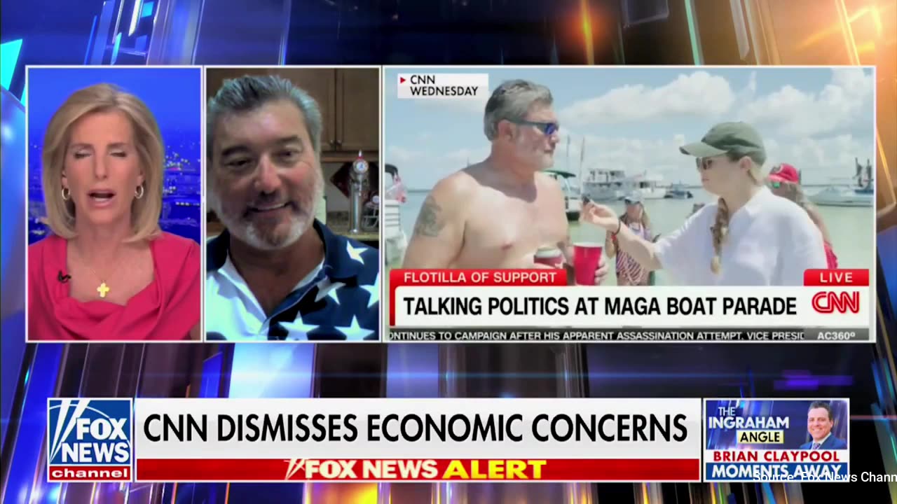 Trump Supporter Tells Hilarious Story How He Handled CNN Reporter While Shirtless, Beer In Hand