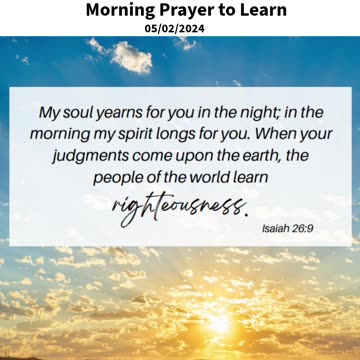Morning Prayer to Learn #youtubeshorts #jesus #grace #mercy #faith #blessed #fyp #trust #love #joy