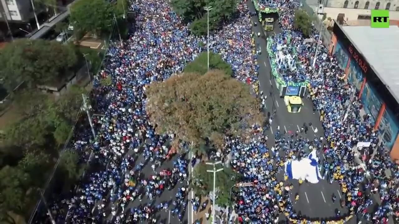 CHRISTIANS SHILL FOR ISRAEL AKA THE SYNAGOGUE OF SATAN AT BRAZIL'S 'MARCH FOR JESUS' PARADE 🔥