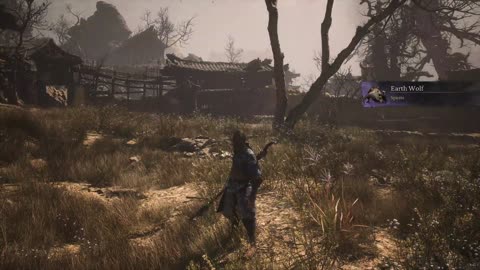 Black Myth Wukong - Earth Wolf Boss Fight
