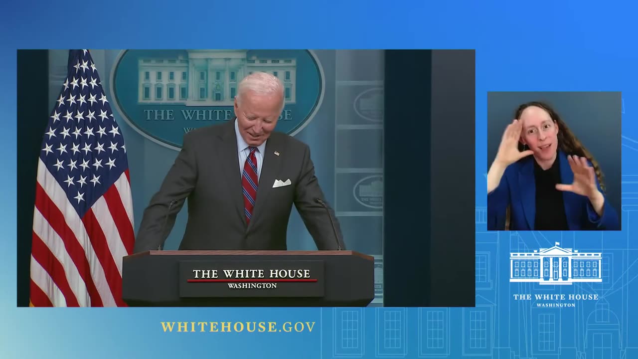 White House Reporters Audibly Shocked At Sight Of Joe Biden In White House Briefing Room