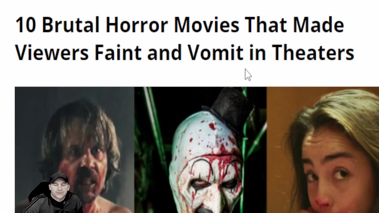 10 Brutal Horror Movies That Made Viewers Faint and Vomit in Theaters. List Review.