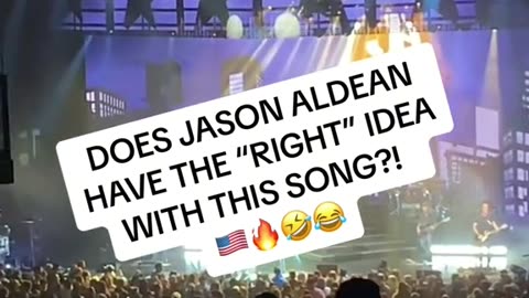 Does Jason Aldean have the right idea with this song?