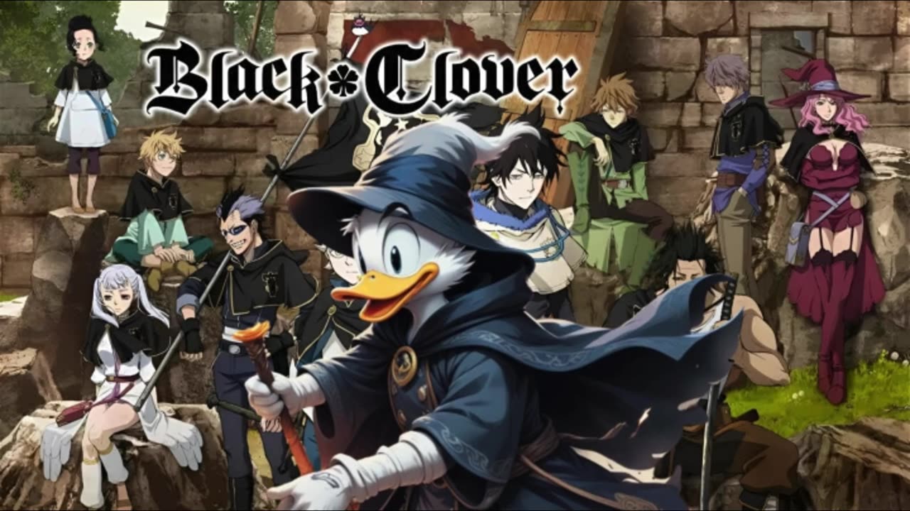 [Donald Duck sings/AI Cover] Black Clover Opening 4 Kumi Koda - Guess Who Is Back