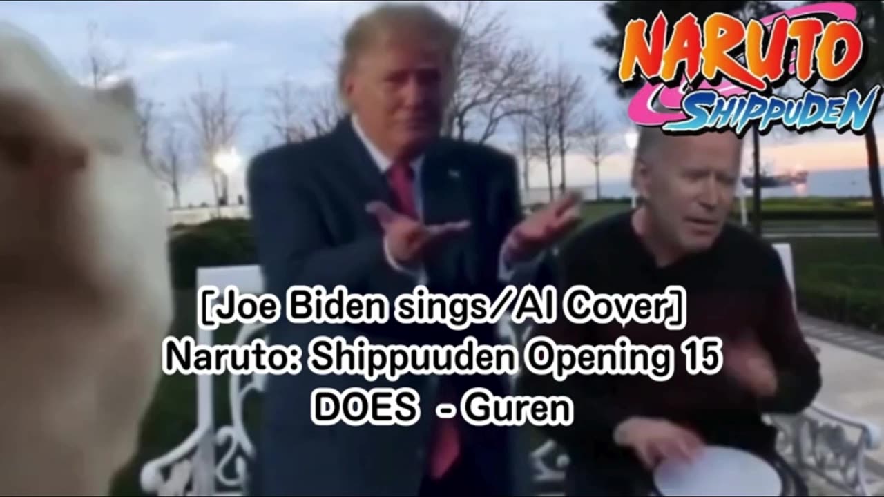 [Joe Biden sings/AI Cover] Naruto: Shippuden Opening 15 DOES - Guren