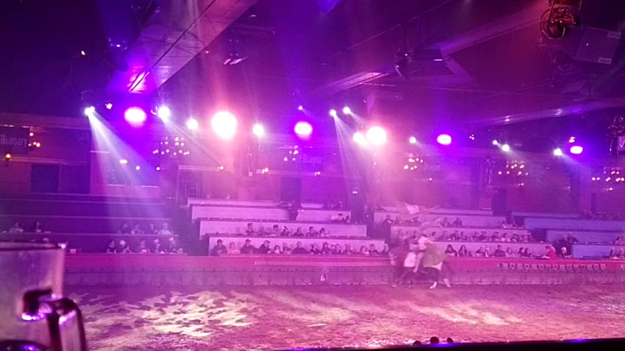 Excalibur Tournement Riding Exhibition