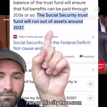 There is no social security