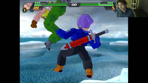 Dragon Ball Z Budokai Tenkaichi 3 Battle #199 With Live Commentary - Future Trunks VS Android 13