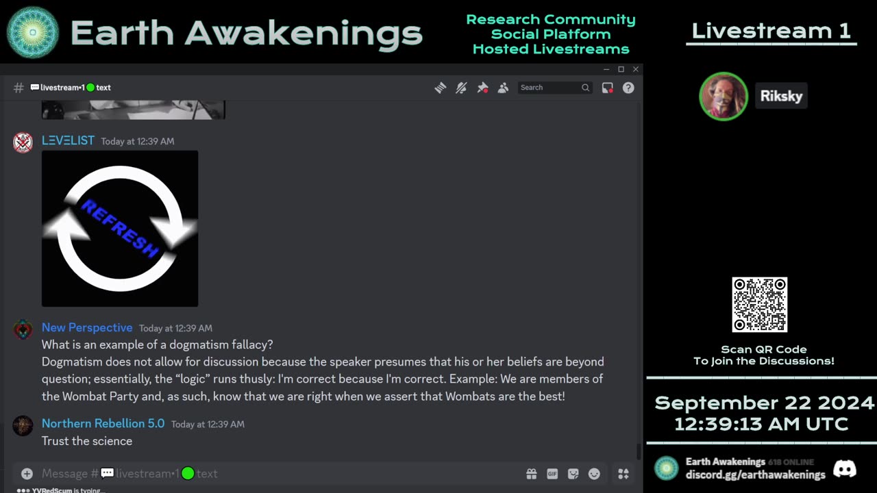 Earth Awakenings - Livestream 1 - #1880