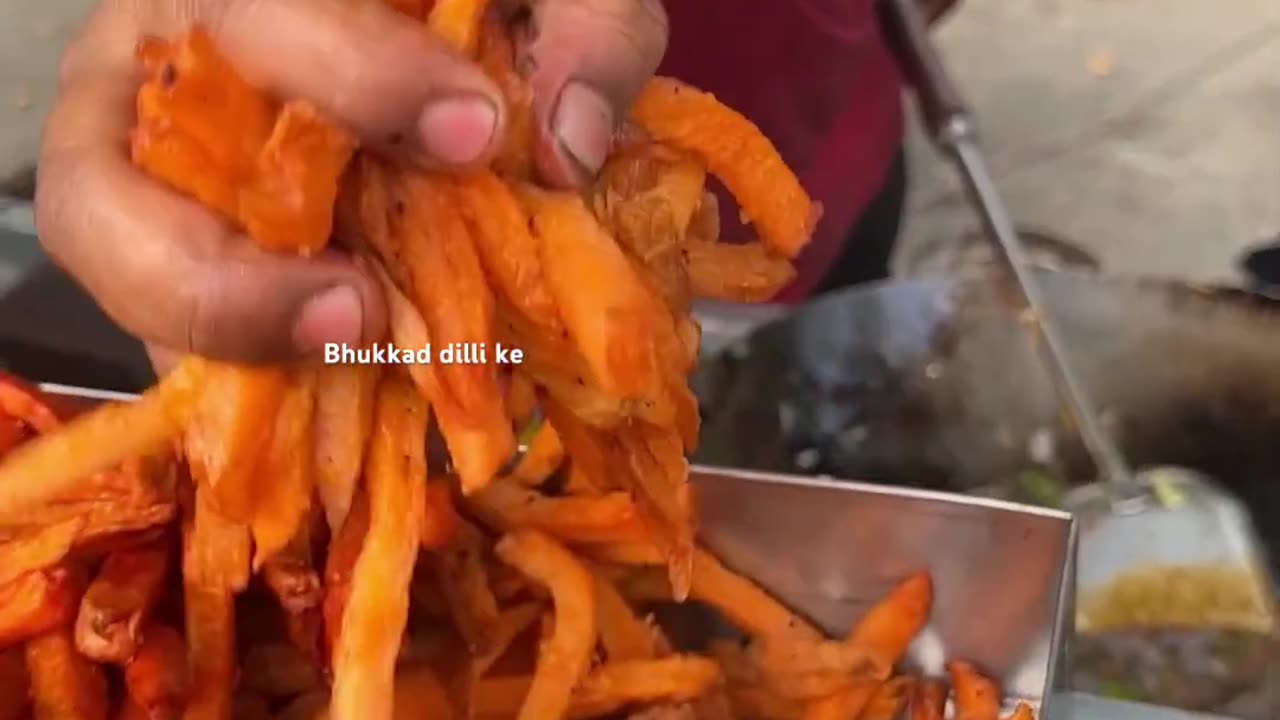 Street style Chilli Potato🔥🥵-- Indian Street food