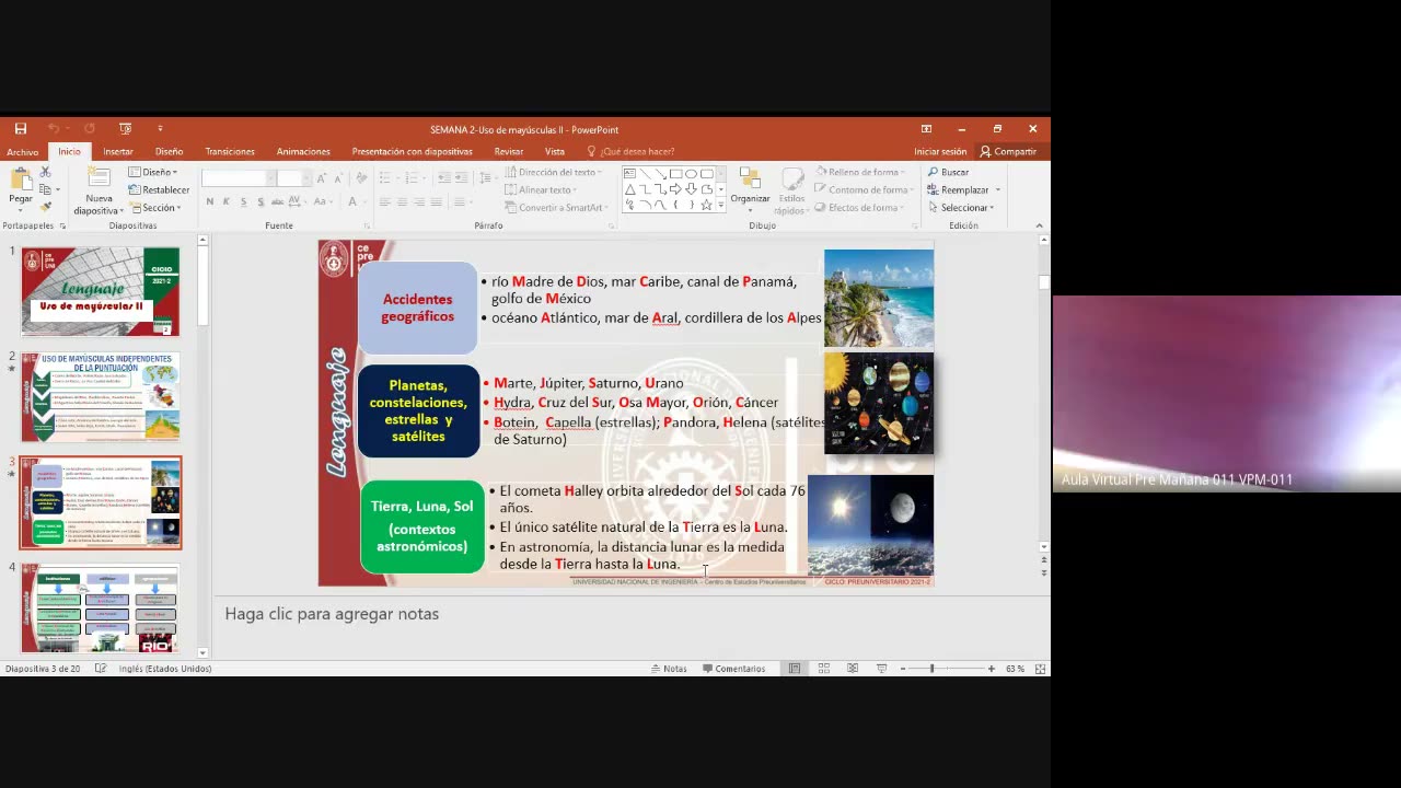 CEPRE UNI 2021 - 2 | SEMANA 02 | LENGUAJE