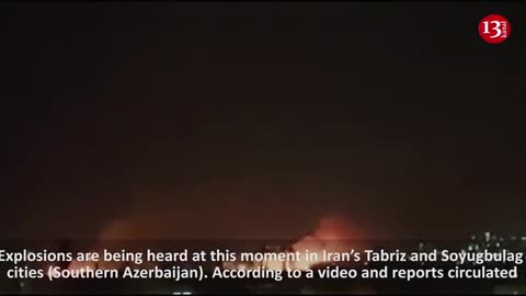 Explosion in SEPAH headquarters - Consecutive fires across cities at night