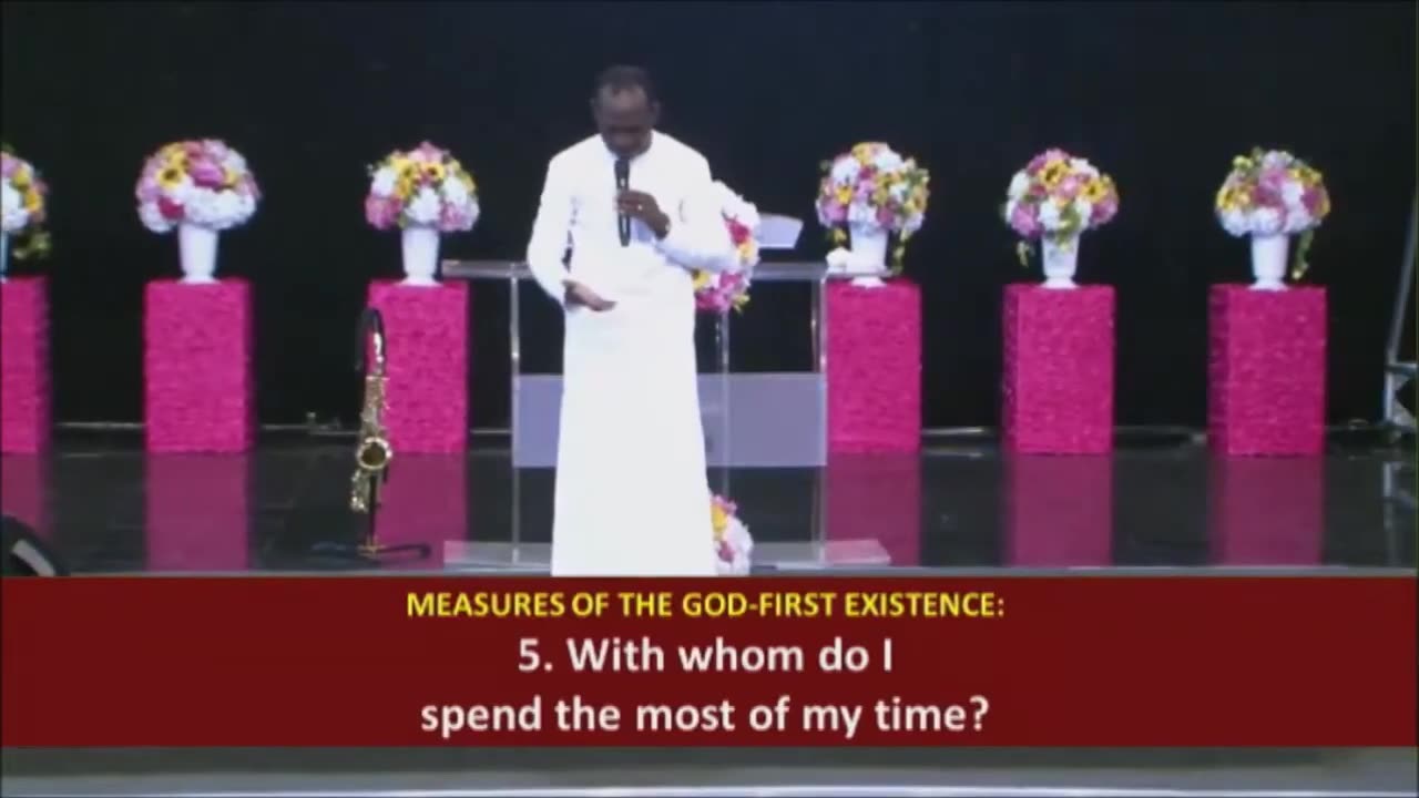 Measures Of The God First Existence by Dr Paul Enenche