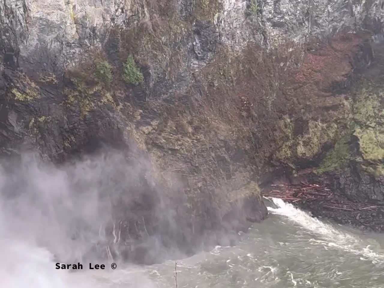 Beautiful Raging Snoqualmie Falls!