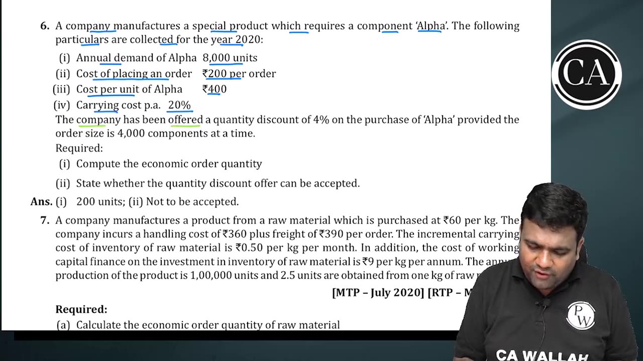 Material Cost L3