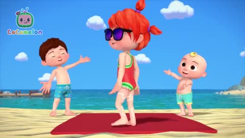 Beach Song! ☀️ | CoComelon Nursery Rhymes & Kids Songs