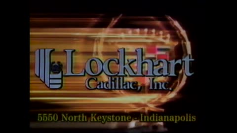 April 7, 1990 - Lockhart Cadillac Ad & WISH 'Wheel of Fortune' Bumper