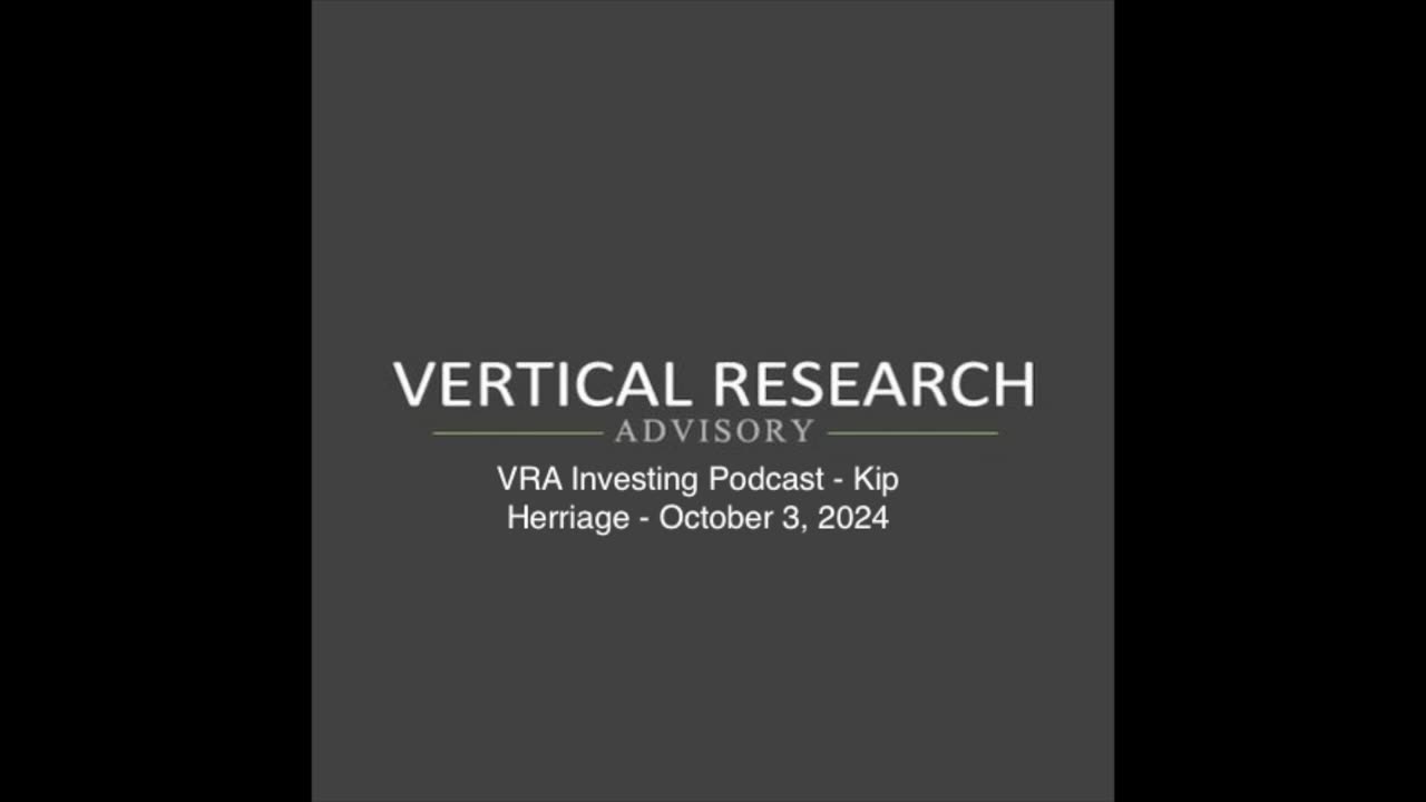 VRA Investing Podcast: Optimistic Predictions for America's Economic Future - Kip