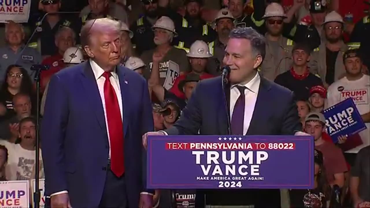 LIVE Donald Trump delivers remarks at a campaign rally in Indiana, PA