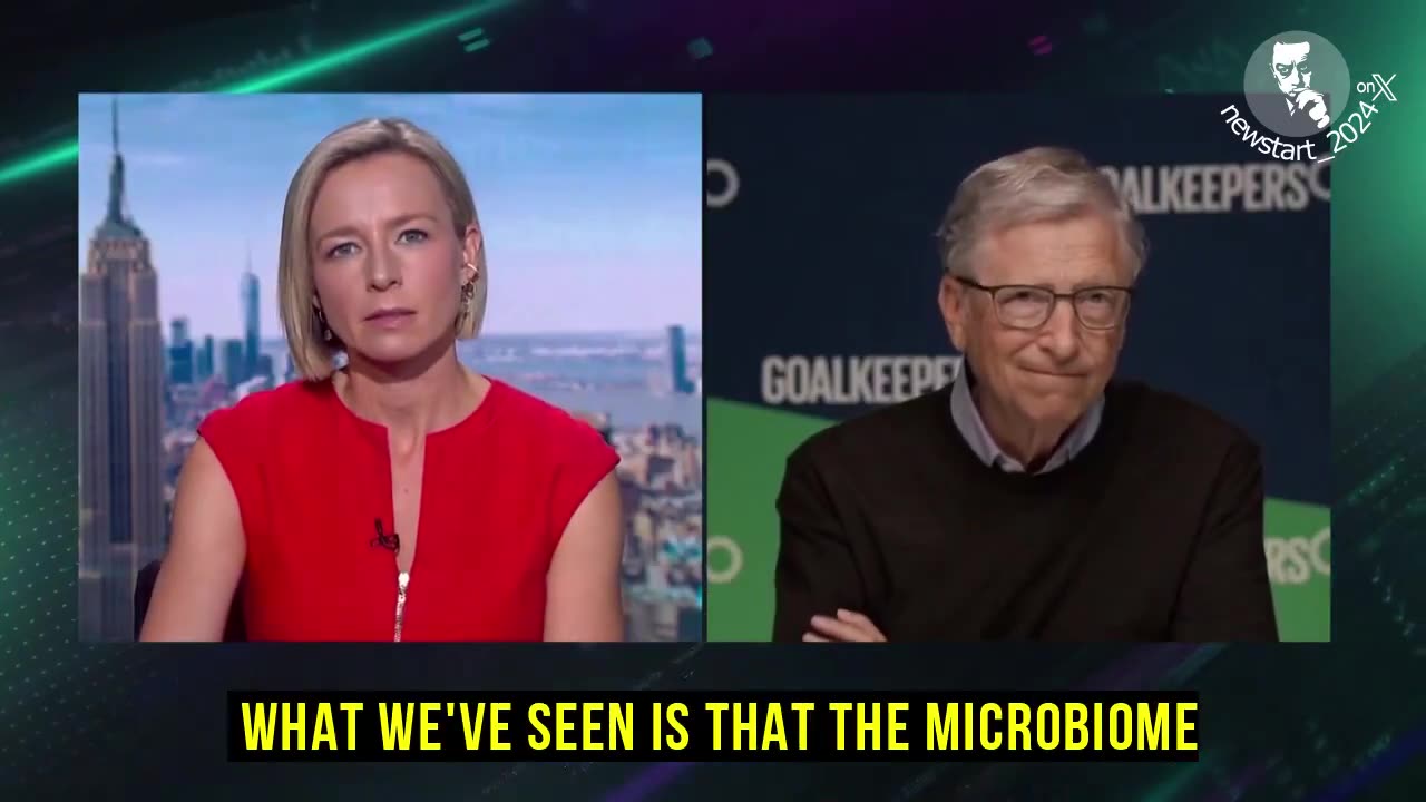 "Microbiome expert" Bill Gates: