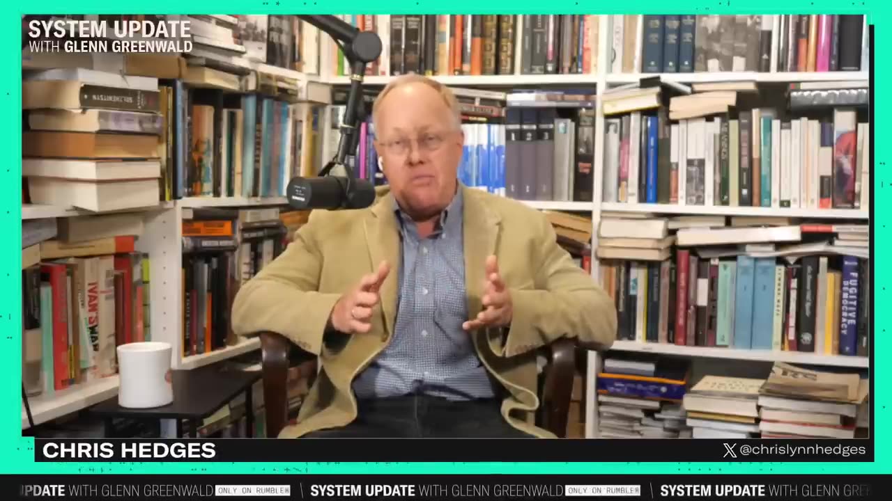 "We are a treat" - Chris Hedges