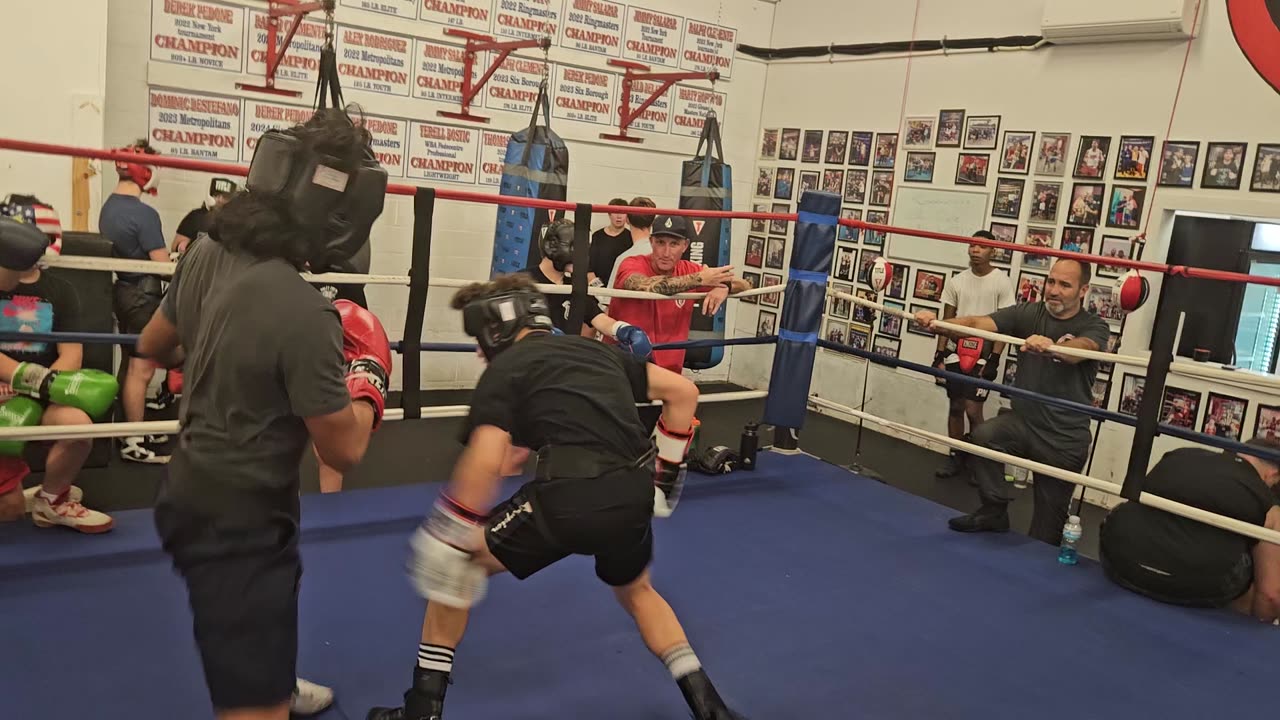 Joey sparring Jimmy 10/3/24