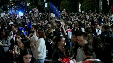 Protester in Georgia fears an isolated future