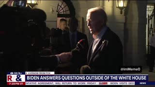 BIDEN CONFUSE: “Oh, the storm zone. I'm with what storm they're talking about.”