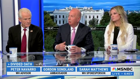 Gordon Sondland Flips to Donald Trump on live Television and MSDNC Has a Panic Attack