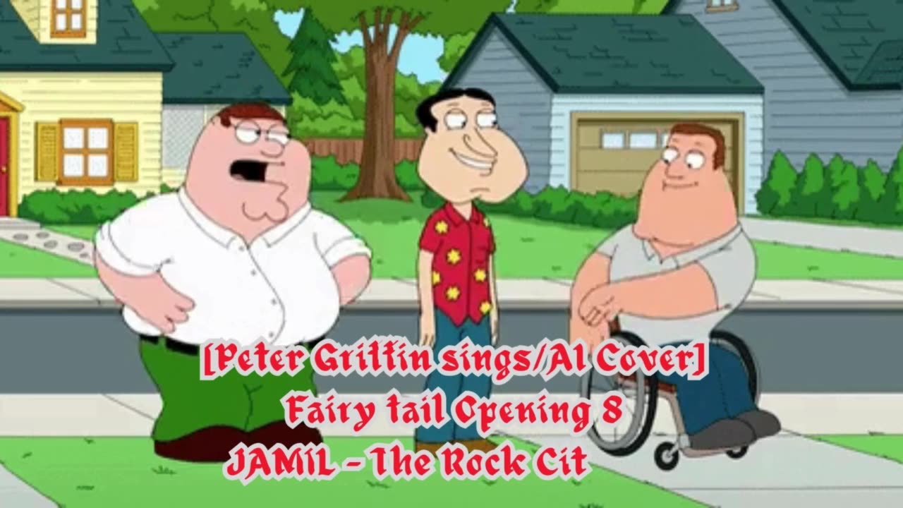 [Peter Griffin sings/AI Cover] Fairy tail Opening 8 | JAMIL - The Rock City Boy