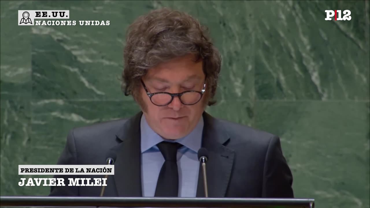 Discurso de Javier Milei en la ONU 2024