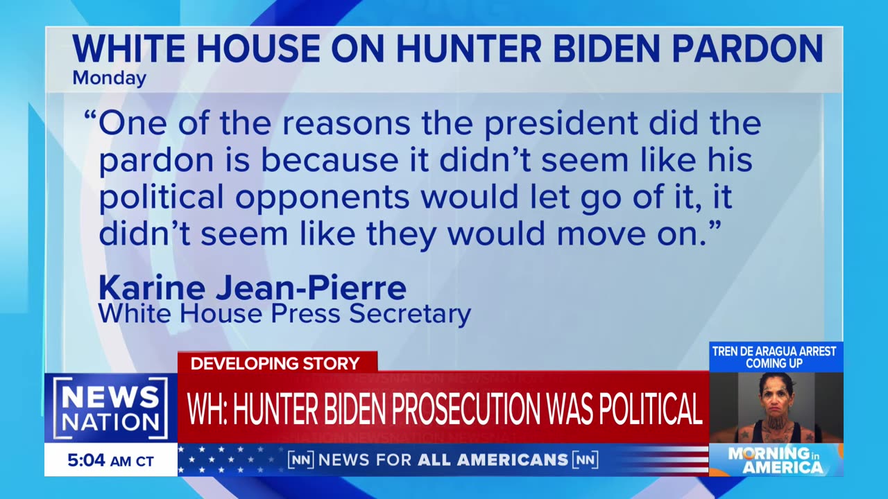 Lawmakers criticize Biden for Hunter Biden pardon | Morning in America