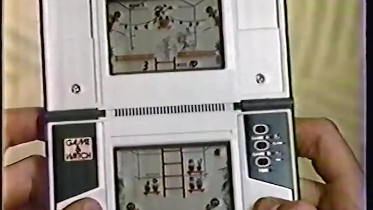 Game & Watch Nintendo TV Commercial 1984 #Nintendo #Game&Watch #NES