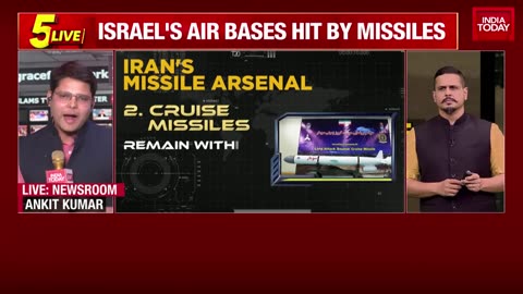 Iran - lsrael war: lsrael's Air Bases Hit By Missiles As lsrael - lran war Escalate,