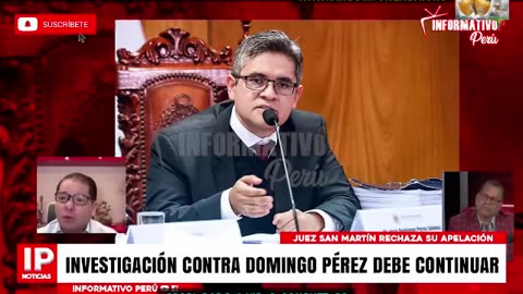 DOMINGO PÉREZ RUMBO A LA FOSA POR PERJUDICAR AL PAÍS Y FAVORECER A ODEBRECHT