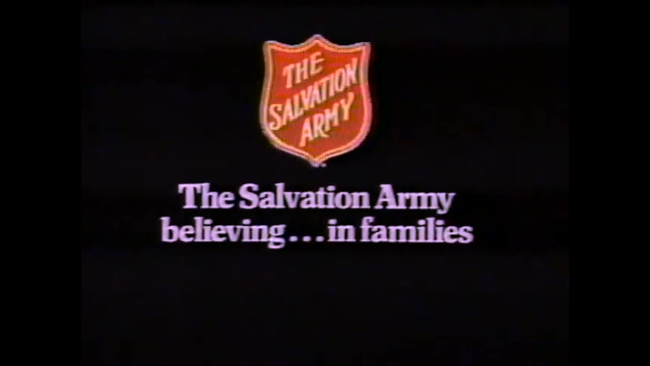 April 8, 1989 - Salvation Army Public Service Announcement