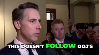 Senator Josh Hawley Reacts To Hunter Biden's Pardon; A Shocking Abuse of Power