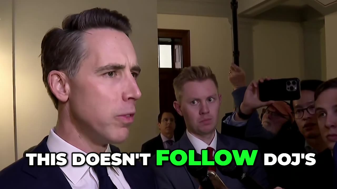 Senator Josh Hawley Reacts To Hunter Biden's Pardon; A Shocking Abuse of Power