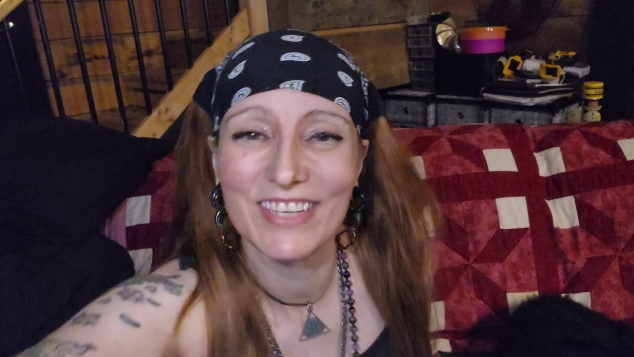Deana sings along to the karaoke file for Tears in Heaven by Eric Clapton
