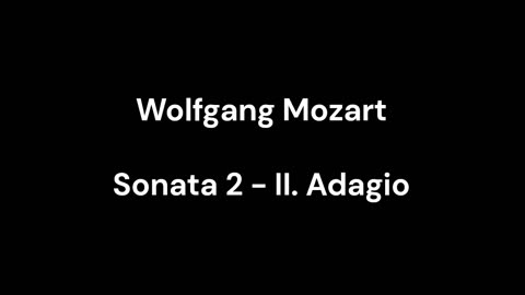 Sonata 2 - II. Adagio