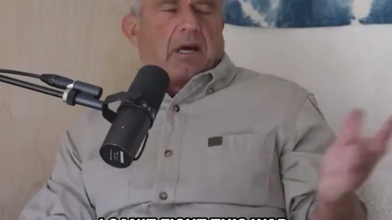 Robert F. Kennedy Jr on Why He Fights for America and Freedom.