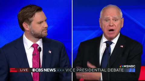 JD Vance, Tim Walz Agree Their Faces Off